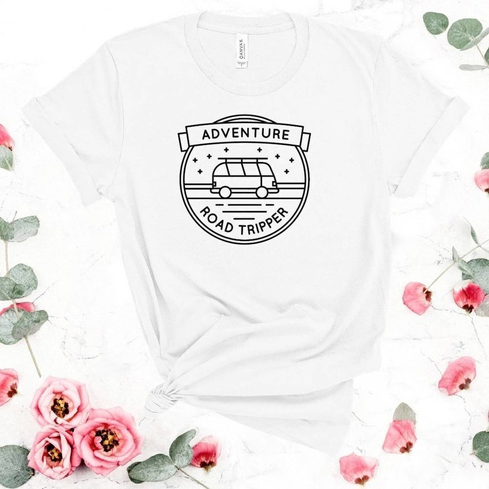 Adventure Road Tripper Soft Graphic Tee Shirt
